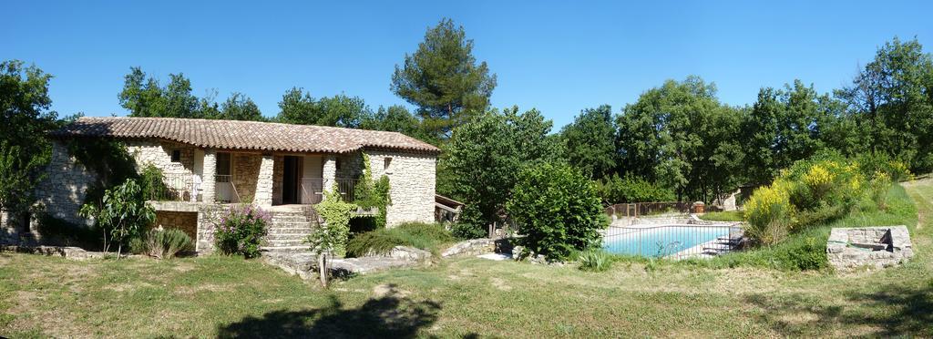Hotel Lou Caleu Restaurant Le Rocher Des Abeilles Saint-Martin-de-Castillon Buitenkant foto